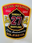 Dundalk Maryland Fire Department Patch