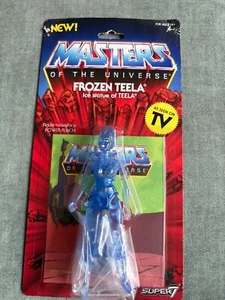 MASTERS OF THE UNIVERSE - FROZEN TEELA - SUPER 7 - USED - Picture 1 of 4