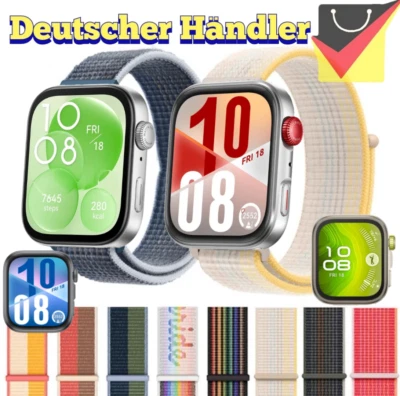 MARKENLOS Correa de nailon para Huawei Watch Fit 4 / 3 / Pro / Sport band strap reloj inteligente