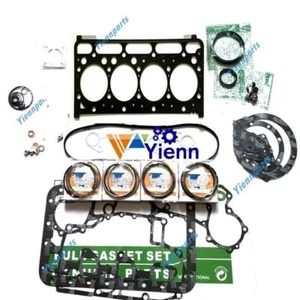 V2203 Piston Ring Set Full Overhaul Gasket Kit For Kubota 450CT Loader Repair - Picture 1 of 3