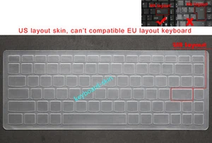 Keyboard Skin Cover for Lenovo Z40 Z41 Y40 G40-80 G41 B40 B41 M40 G400 G400s S41 - Picture 1 of 9