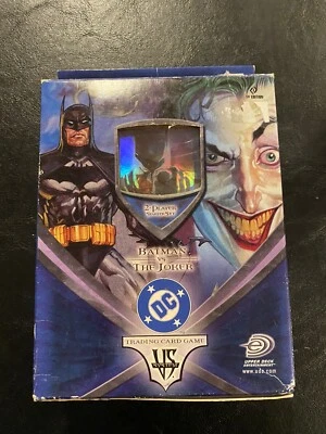Коллекционная карточная игра Batman против Джокера стартовый набор для 2 игроков DC Comics TCG CCG - Изображение 1 из 4