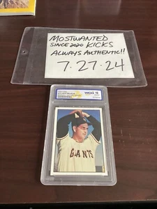 1979 TCMA History Series MLB Hoyt Wilhelm #270 (New York Giants) WCG Gem Mint 10 - Picture 1 of 2