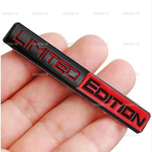 3D Limited Edition Logo Car Sticker Metal Emblem Badge Decal Trim Accessories - Picture 1 of 8