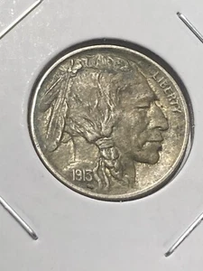 1913 P Buffalo Nickel - Type 1 - AU - As Shown! (#0847) - Picture 1 of 2