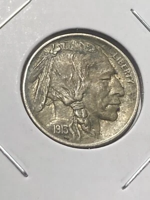 1913 P Buffalo Nickel - Type 1 - AU - As Shown! (#0847) - Image 1 of 2
