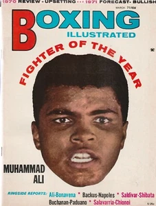 BOXING ILLUSTRIERT, MÄRZ 1971 - MUHAMMAD ALI KÄMPFER DES JAHRES COVER STORY - Bild 1 von 2