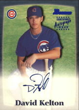 2000 Bowman Autographs Chicago Cubs Baseball Card #DK David Kelton  