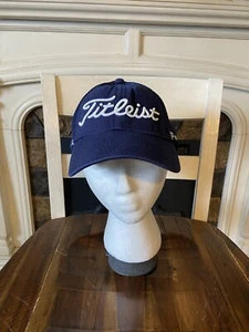 Titleist by New Era FootJoy Pro V 1 Baseball Hat Navy Blue Fitted Size Med/Lg - Picture 1 of 6