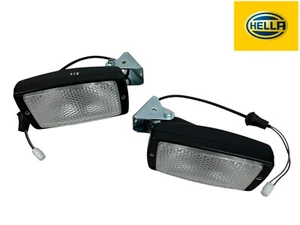 2x HELLA Arbeitsscheinwerfer 12V H3 Picador 8522  links + recht seitlicher Anbau - Bild 1 von 11