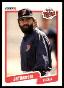 1990 Fleer Jeff Reardon Baseball Cards #385