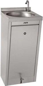 Edelstahl Handwaschbecken Standmodell mit Fußpedal Standwaschbecken CNS - Bild 1 von 1
