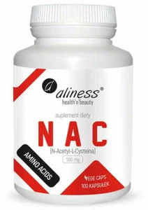 Aliness NAC (N-Acetyl-L-Cystein) 500mg - 100 Vege Kapseln