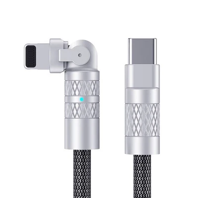 Lead Heavy Duty Cable Adapter Charging Cable PD27W Type C to 8 pin for iphone ∂ - Image 1 of 4