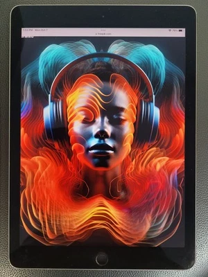 Apple iPad (5th Gen) A1823 | 9.7" | 32GB | Space Gray | Unlocked Good B+ - Image 1 of 4