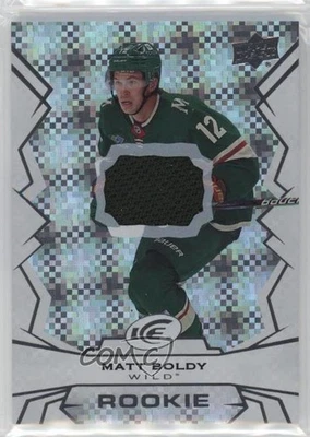 2022-23 Upper Deck Ice Rookies Jersey Matt Boldy #106 Rookie RC - Image 1 of 2
