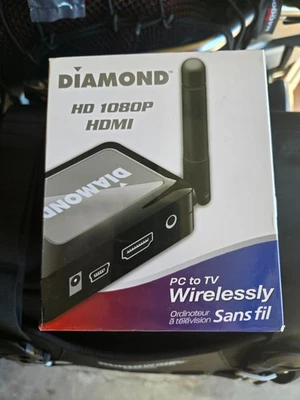 NEW DIAMOND brand HD 1080P VideoStream PC to TV Wirelessly - Image 1 of 3