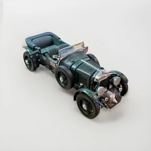 Vintage Bentley 1929 Franklin Mint Precision Models 1/24 Scale Diecast Green - Picture 1 of 6