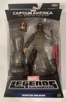 Marvel Legends Hasbro Mandroid Serie BAF Soldado de Invierno SELLADO 2013 Foto 1 de 3