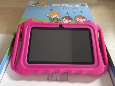 Kids Tablet 7-Zoll Android 11 2 4 G Wifi Learning Tablet Kinder Pink 32GB ROM - Bild 1 von 4