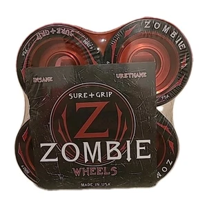 Sure Grip - Zombie Red Derby Wheels (4er Pack) MID 62mm 95A (BRANDNEU!) - Bild 1 von 11