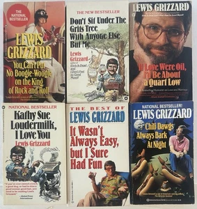 Lewis Grizzard 6 Book Lot - Mass Market Paperbacks - Picture 1 of 3