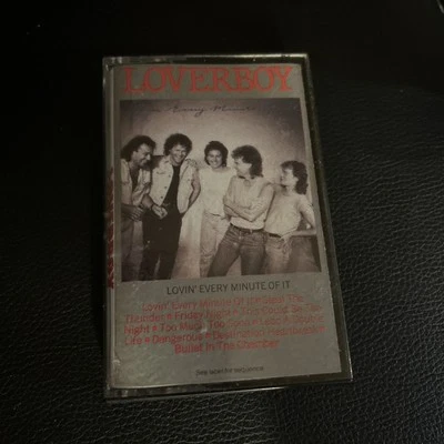 Loverboy- Lovin’ Every Minute Of It- 1985 Cassette Tape Columbia Records - Image 1 of 3