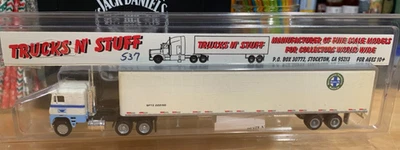 ¿Camiones raros N' Stuff 1/87?  Tractor con sendero Burlington Northern Santa Fe 53' Foto 1 de 4