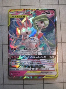 Gardevoir & Sylveon GX 130/214 Unroken Bonds Hologramm Pokemon TCG - Bild 1 von 2