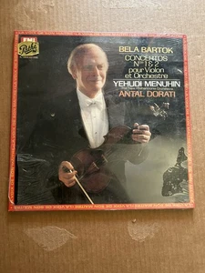 Bartok Lp SEALED Concertos Nos 1 &2 Menuhin Dorati Import France Pathe Classical - Picture 1 of 10
