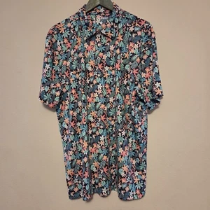 Chubbies The Bloomerang Herren Polo XL Floral Tukan Tropical Grafik Stretch - Bild 1 von 10