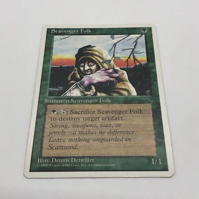 Magic The Gathering Scavenger Folk Chronicles Common Creature - Image 1 of 4
