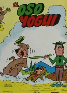 1984 YOGI BEAR Book 18 x 13 cm (7.25" x 5.25") Original Spanish Vintage Item HTF - Picture 1 of 11