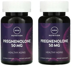 MRM Pregnenolone Pregnenolone 50 mg 120 capsule vegane (2x60) - Foto 1 di 2
