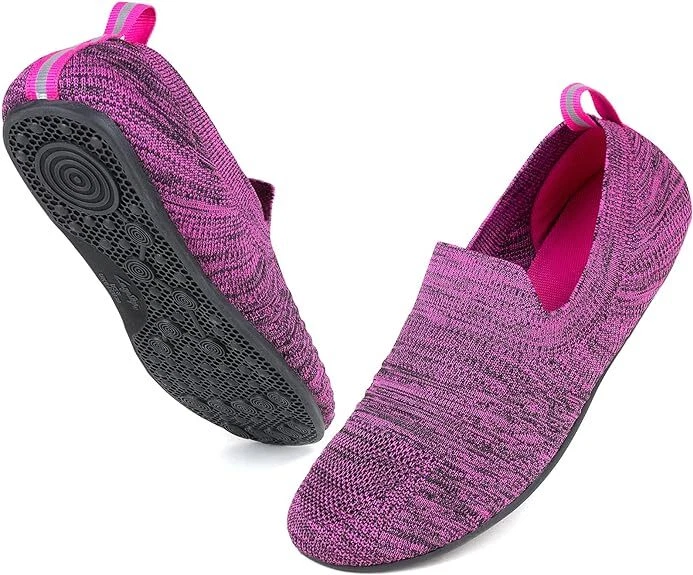 Zapatillas ligeras elásticas transpirables para mujer suela suave zapatos de casa Foto 1 de 1