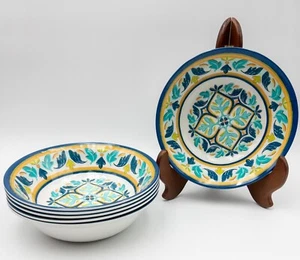 Bobby Flay Medaillon Melamin Schalen, 6er Set - Bild 1 von 6