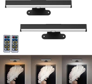 2PACK Picture Light LED Battery Operated Wall Light for Paintings,Wireless Dimma - Picture 1 of 12