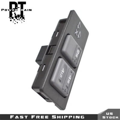 Black Control Transfer Shifter Switch For 1996-1999 Chevrolet K1500 K2500 4WD - Image 1 of 4