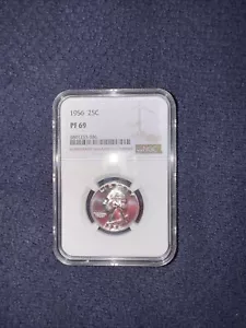 NGC PF69. 1956 Washington Quarter - Picture 1 of 6