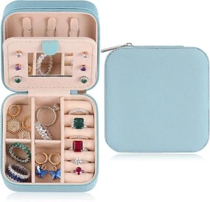 Travel Jewelry Case for Women Girls | Small Jewelry Box |  - Picture 1 of 5