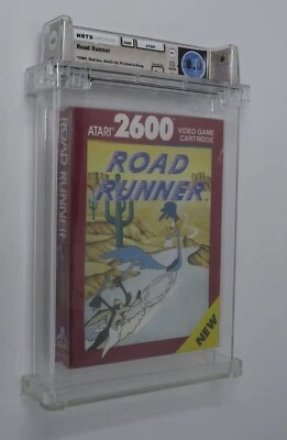 New Road Runner Looney Tunes Sealed Atari Video Game Wata Graded 8.0 B+ Seal! - Image 1 of 4