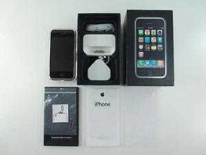 Apple iPhone 2g 8gb 1st Generation A1203 - Boxed - Rare 2007 DISCOUNTS AVAILABLE - Picture 1 of 24