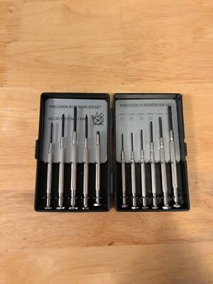 11 Piece Precision Mini Screwdriver Set Hand Tool Eyeglasses Watch Repair Kit - Image 1 of 2