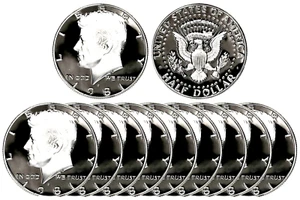 ROLL 1981 S Kennedy Half Dollar  CLAD PROOF (20 COINS) - Picture 1 of 2