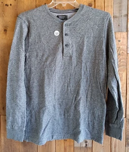 Nordstrom Men's Shop Shirt Size M Pullover Long Sleeve Gray - Picture 1 of 8