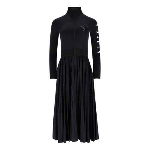 Abito Valentino con logo plissettato