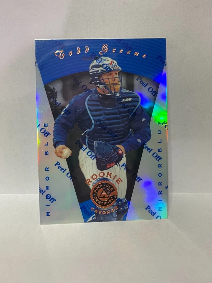 1997 Pinnacle Certified Mirror Blue Insert Parallel - TODD GREENE - Image 1 of 1