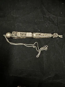 17 Th Or Early 18 Century Stunning  Antique Torah Pointer ,Jewish Solid Silver . - Picture 1 of 12
