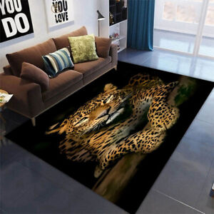 Cheetah Leopards Wild Animal Print Non-Slip Bedroom Rug Doormat Floor Mat Carpet