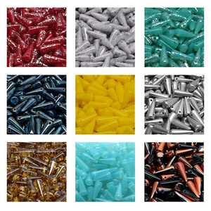 Rutkovsky 111-01321 Spike Pressed Beads Czech Glass 13x5mm Size 10g Pack - Picture 1 of 47